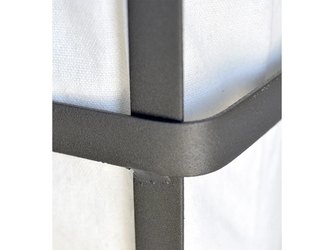 SET DE 3 PANIERS À LINGE EN MÉTAL 50 x 40 x 40 / 45 x 35 x 38 / 40 x 30 x 35