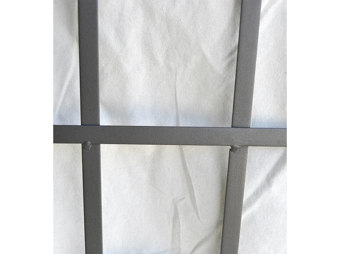 SET DE 3 PANIERS À LINGE EN MÉTAL 50 x 40 x 40 / 45 x 35 x 38 / 40 x 30 x 35