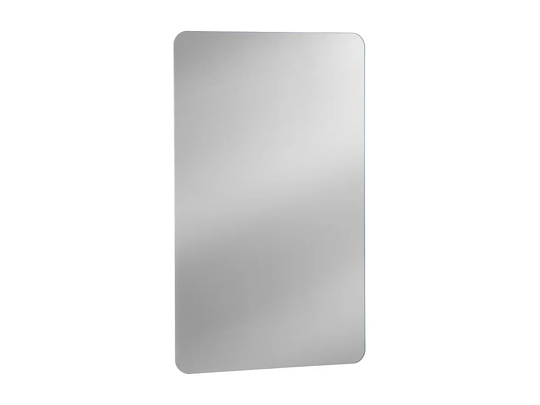 Miroir salle de bain LED rectangulaire 80x50 cm sans cadre design
