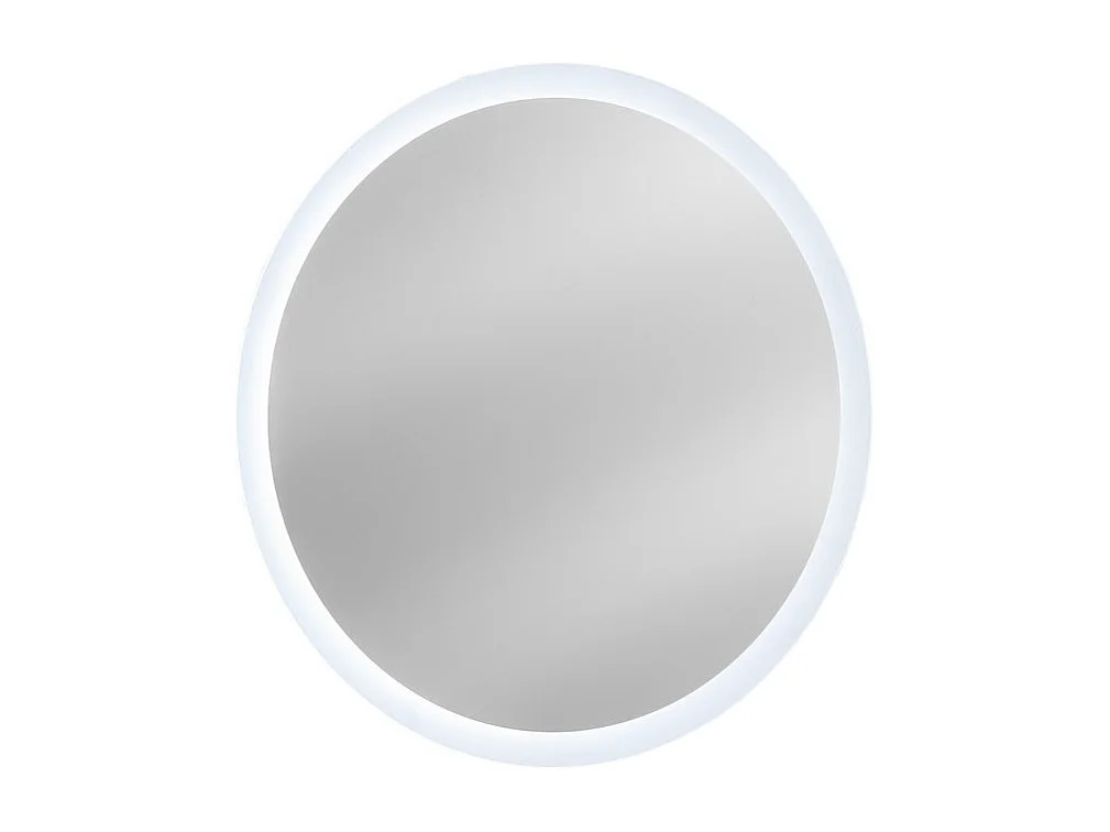 Miroir salle de bain LED rond 60 cm sans cadre design