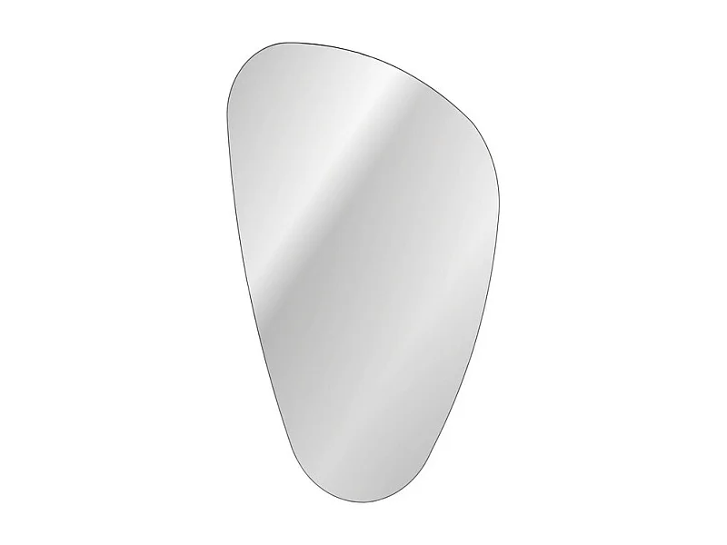 Miroir salle de bain LED rectangulaire 80x40 cm design moderne