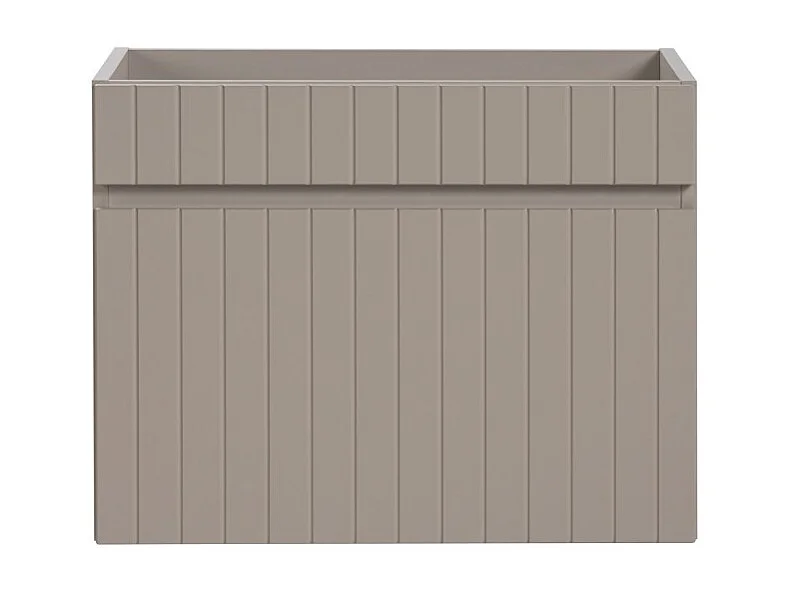 Meuble sous vasque ICON 60 cm – 1 tiroir – Finition marron congo – Style moderne suspendu