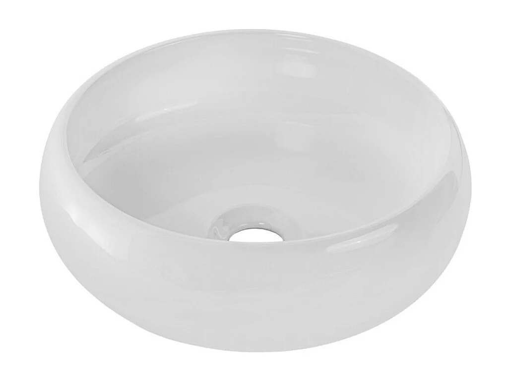 Ensemble de salle de bain suspendu NATURA 60cm : meuble sous vasque + plan pour vasque + vasque à poser ronde blanche