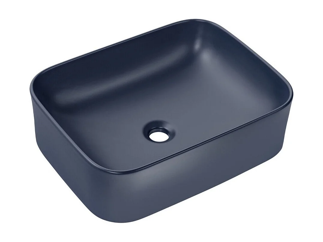 ICON set wit: onderkastmeubels 140cm met zichtbare houten nissen + twee blauwe opzetwaskommen + spiegel + LEDs + kolom