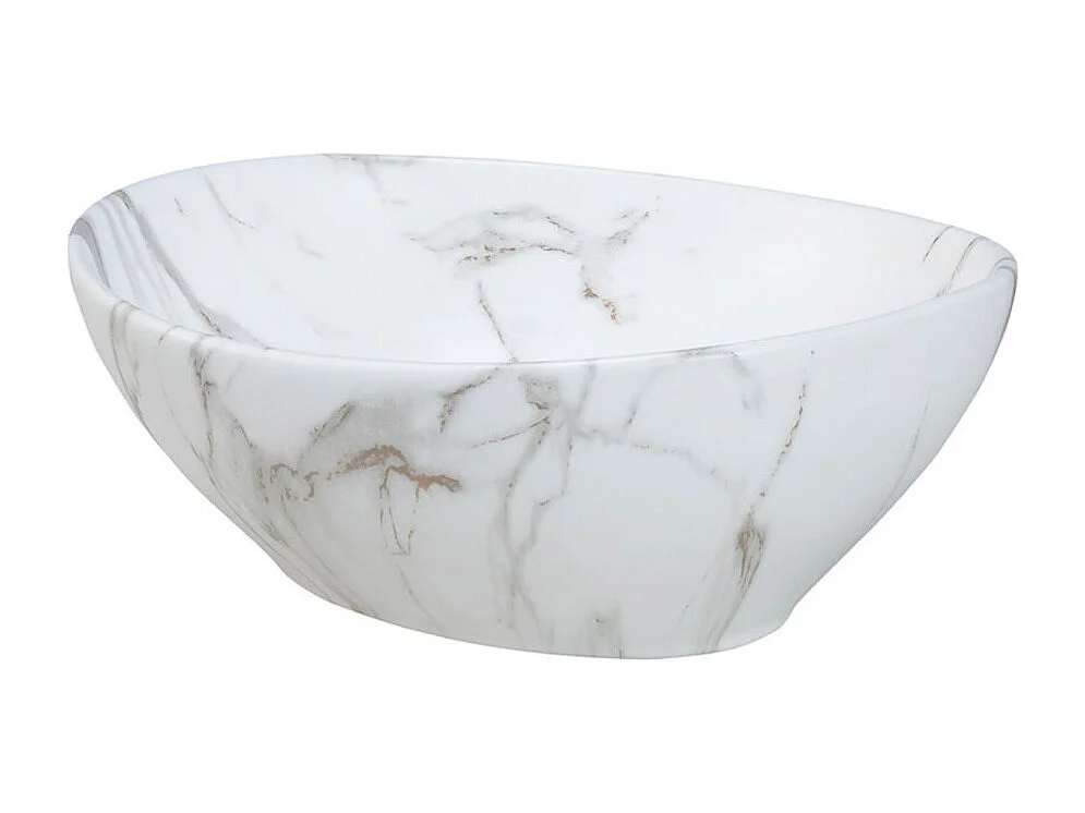 Set ELVINA 110cm: Unterschrank mit grünen Schubladen + Platte für Waschbecken + Marmor-Aufsatzwaschbecken + Säule