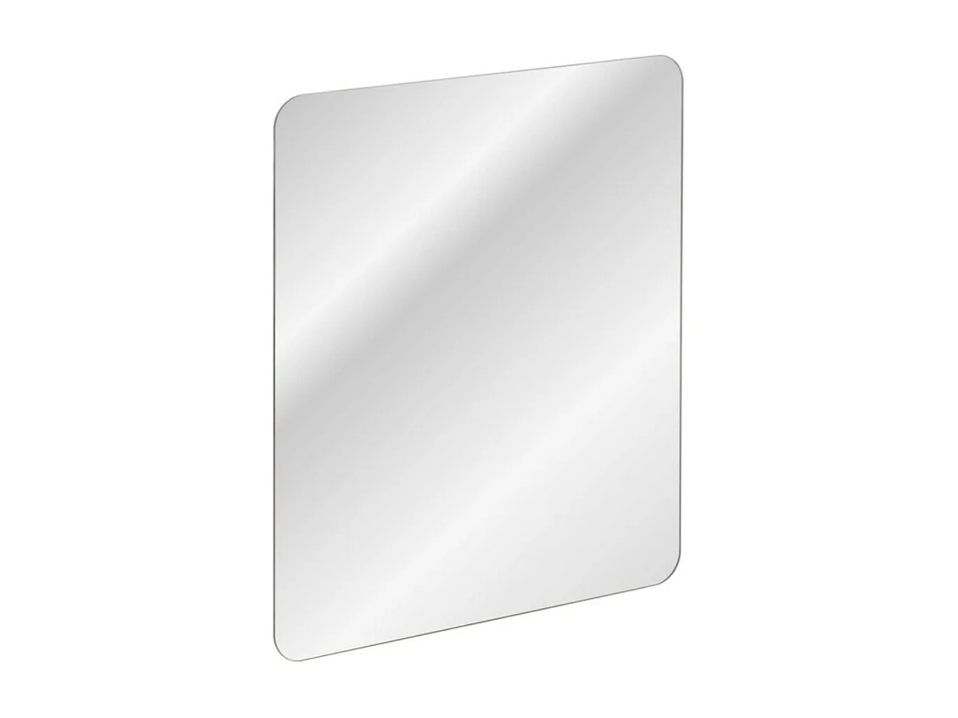 Ensemble FIDJI : meubel onder wastafel 60cm + inbouwwastafel wit + sifon + spiegel + LED + kolom