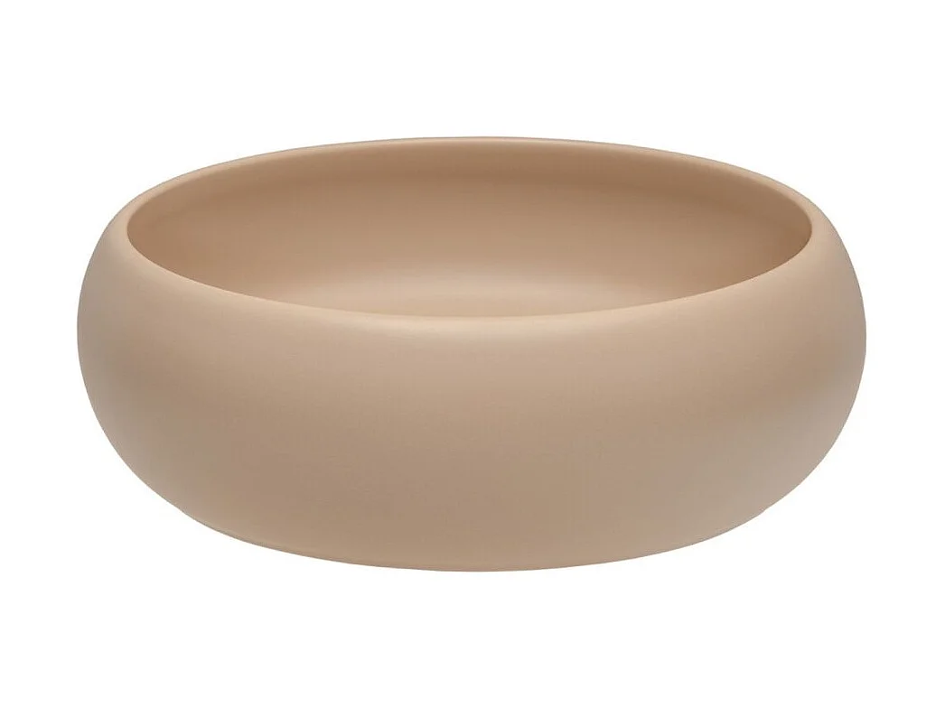 Ensemble ICON : meuble sous vasque 100cm avec niches visibles + vasque ronde à poser + miroir LED + colonne