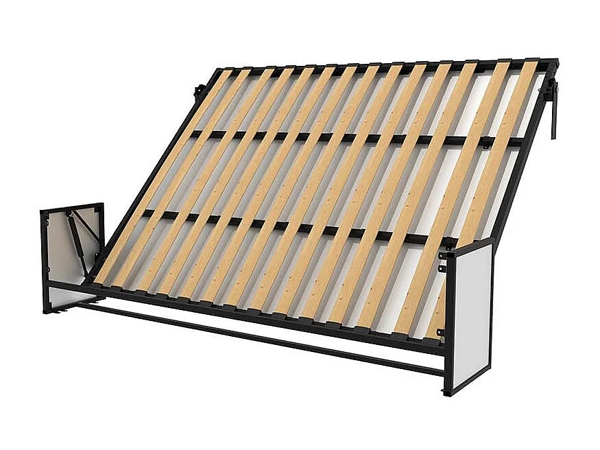 Wallbedking Lit escamotable Morphy Studio – SizeFlex & TypeFlex System (160x200 cm, Horizontale)