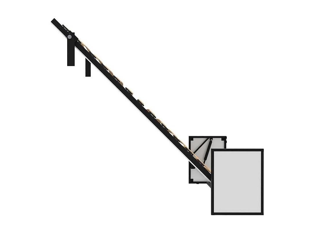 Wallbedking Lit escamotable Morphy Studio – SizeFlex & TypeFlex System (160x200 cm, Verticale)