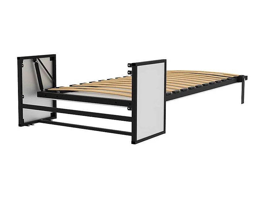 Wallbedking Klappbett Morphy Studio, modulares multifunktionales Klappbett mit Sofa-Modulen (90x200, Vertical)