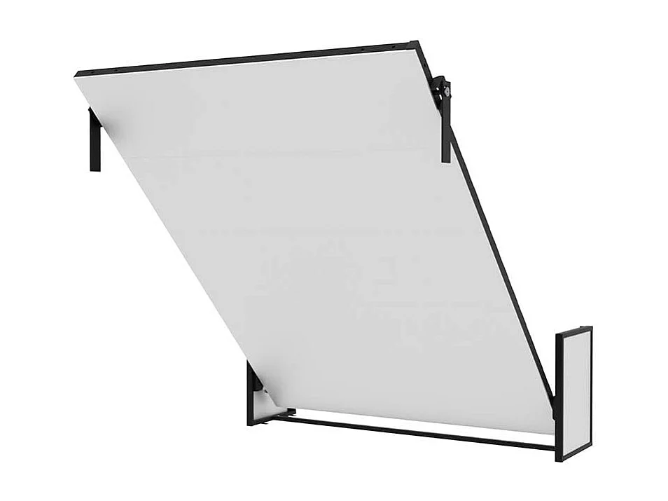 Wallbedking Klappbett Morphy Studio, modulares multifunktionales Klappbett mit Sofa-Modulen (140x190, Vertical)