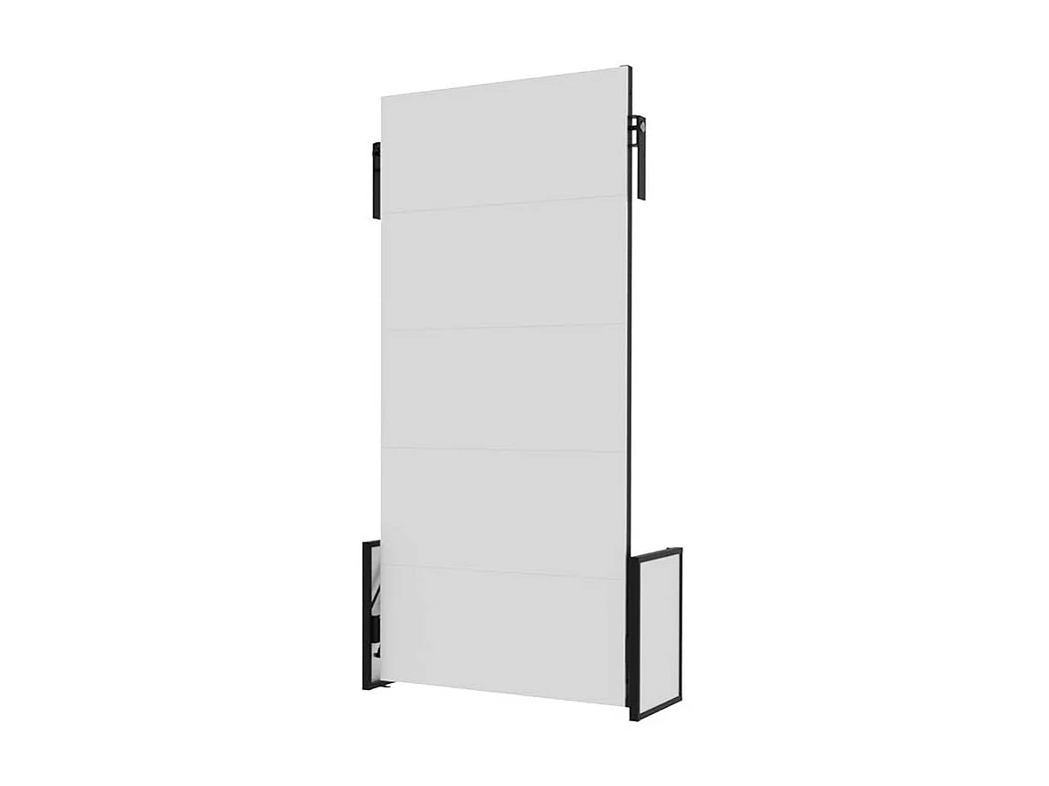 Wallbedking Klappbett Morphy Studio, modulares multifunktionales Klappbett mit Sofa-Modulen (90x190, Vertical)