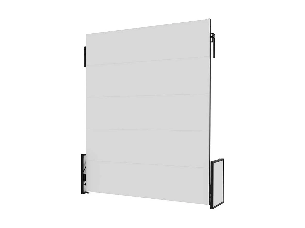 Wallbedking Klappbett Morphy Studio, modulares multifunktionales Klappbett mit Sofa-Modulen (150x200, Vertical)