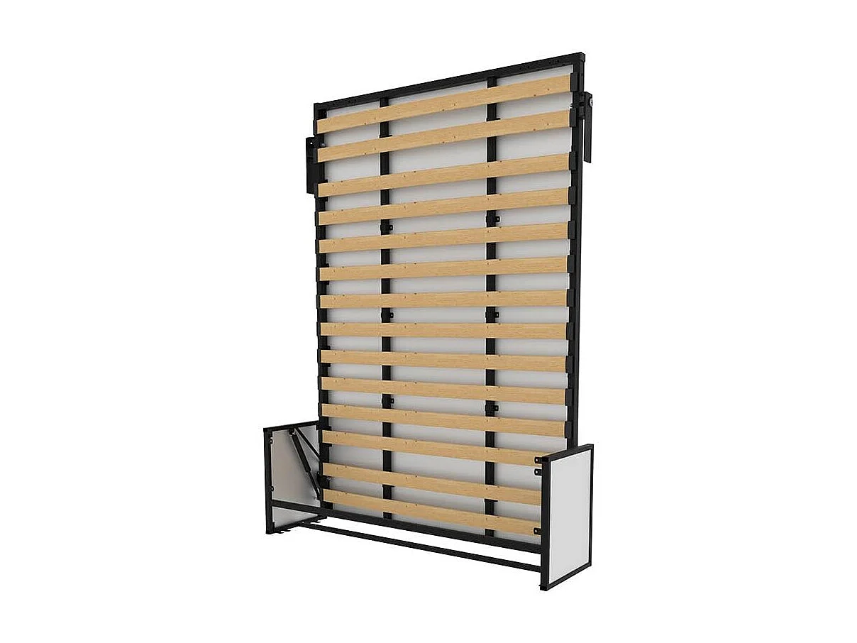 Wallbedking Klappbett Morphy Studio, modulares multifunktionales Klappbett mit Sofa-Modulen (140x200, Vertical)