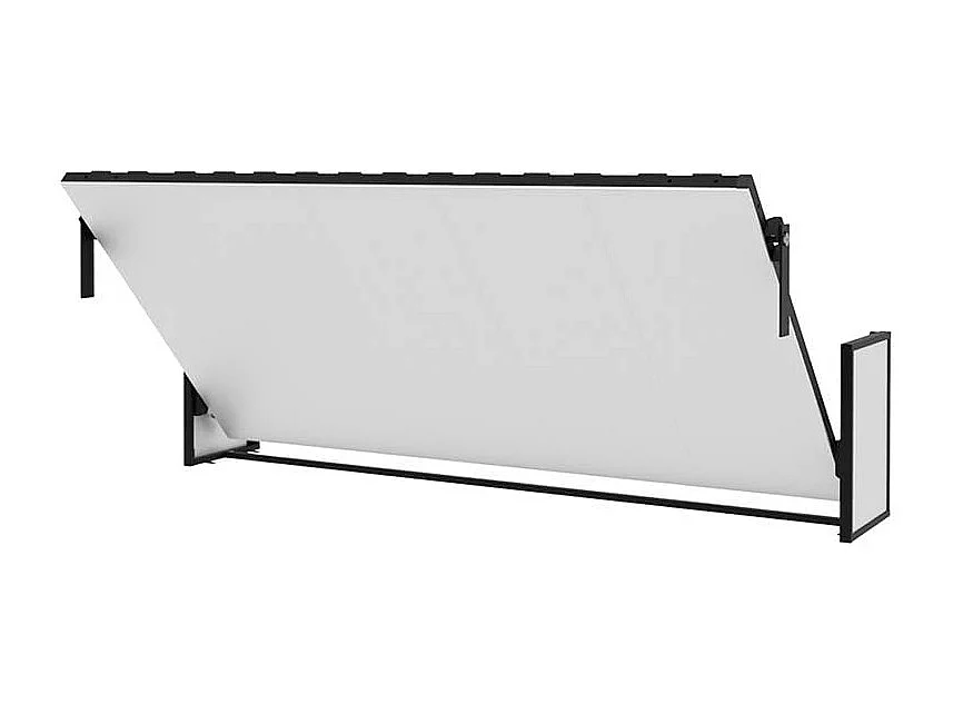 Wallbedking Klappbett Morphy Studio, modulares multifunktionales Klappbett mit Sofa-Modulen (120x200, Horizontal)