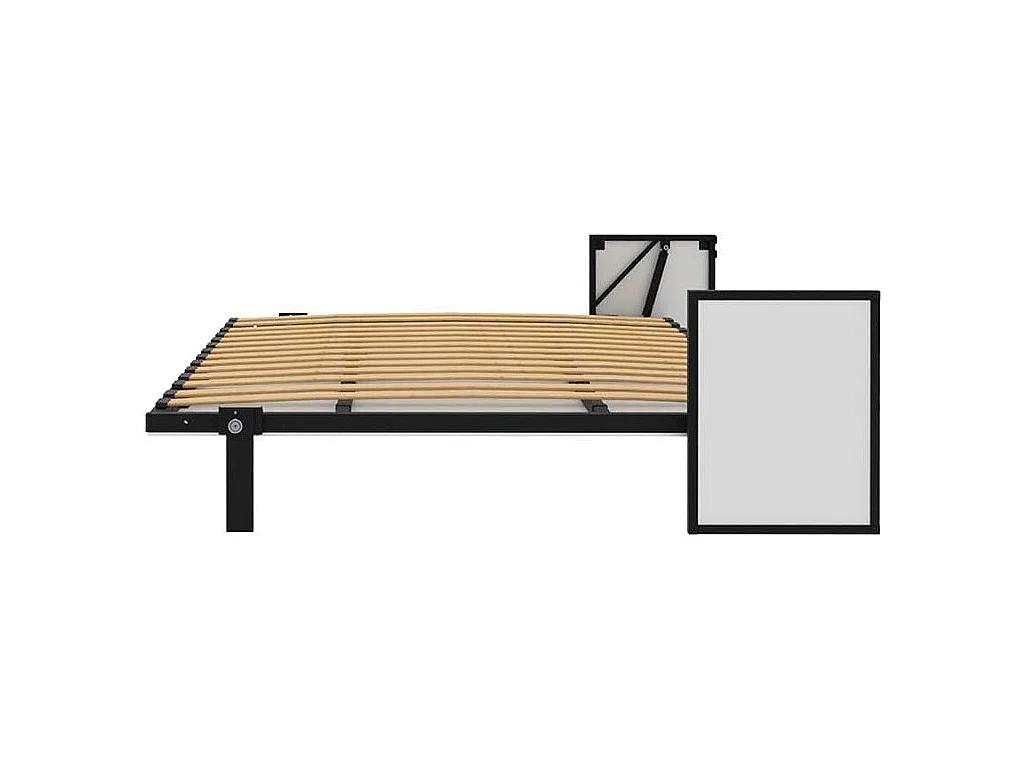 Wallbedking Klappbett Morphy Studio, modulares multifunktionales Klappbett mit Sofa-Modulen (140x200, Horizontal)