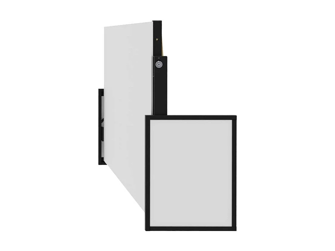 Wallbedking Klappbett Morphy Studio, modulares multifunktionales Klappbett mit Sofa-Modulen (90x190, Horizontal)