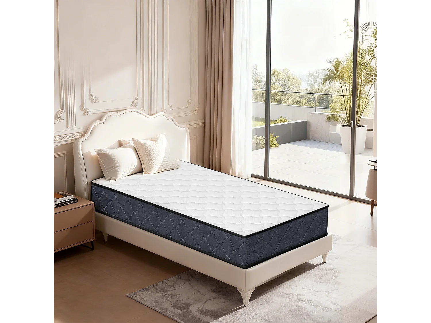 Matelas 140x190 Epaisseur 22CM Haute Densité