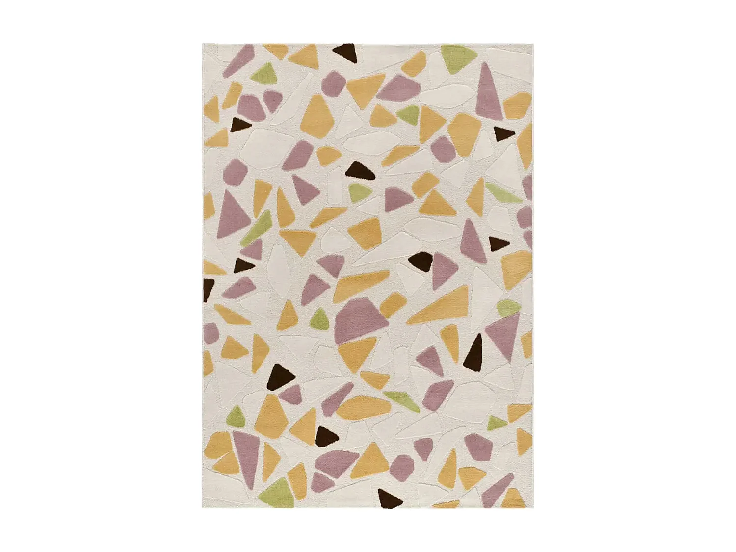 Tapis intérieur - géométrique - multicolore - 120 x 170 cm - FLASHY