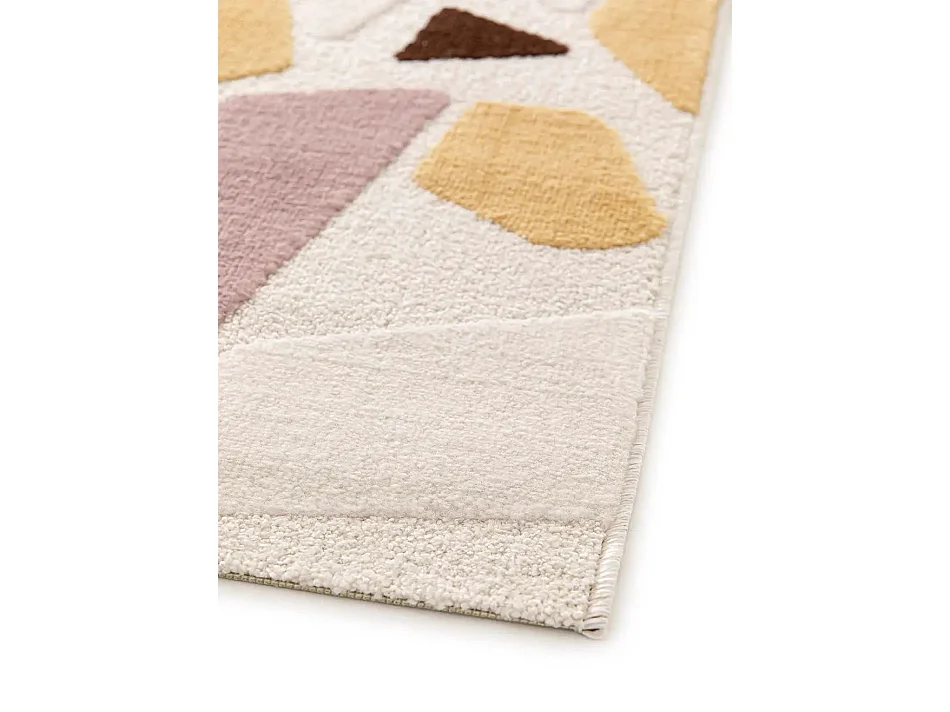 Tapis intérieur - géométrique - multicolore - 120 x 170 cm - FLASHY