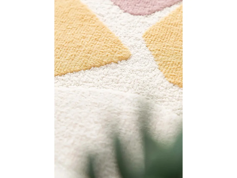 Tapis intérieur - géométrique - multicolore - 120 x 170 cm - FLASHY