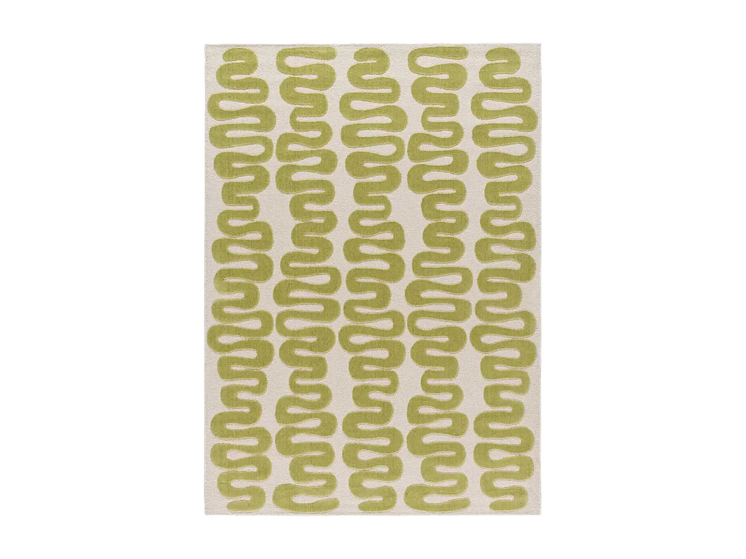 Tapis intérieur - moderne - vert - 120 x 170 cm - FLASHY