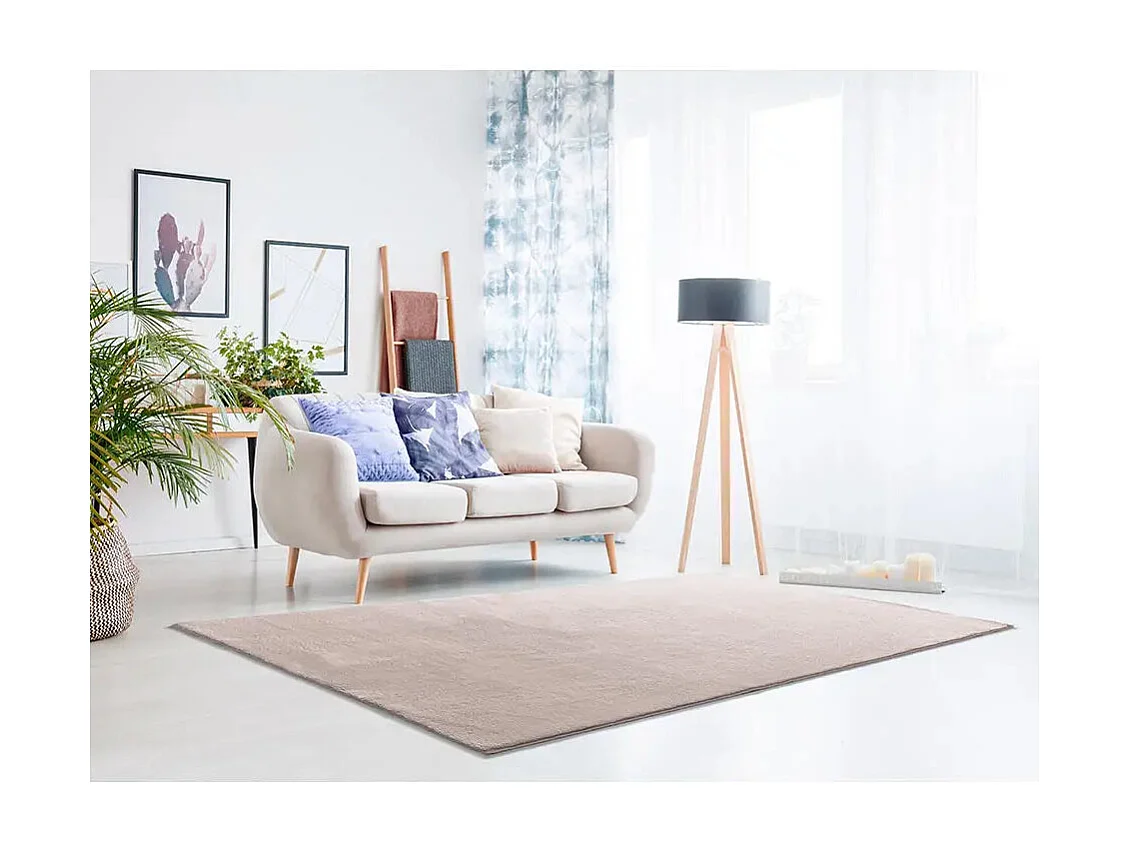 Tappeto lavabile antiscivolo - liscio - trucco - 160 x 230 cm - LOFT