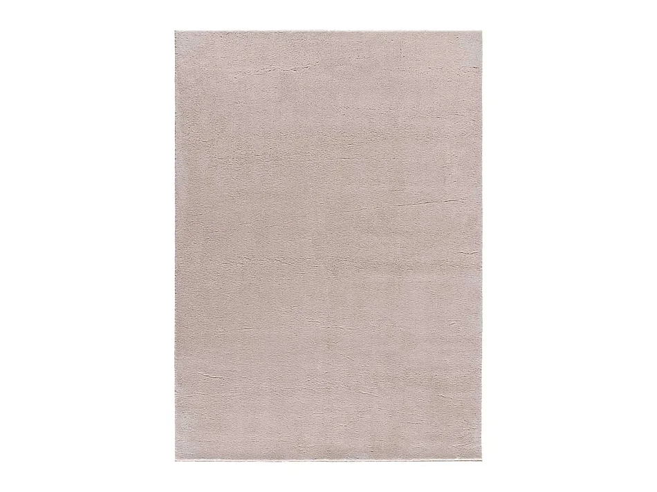 Tapis lavable antidérapant - uni - rose poudré - 80 x 150 cm - LOFT