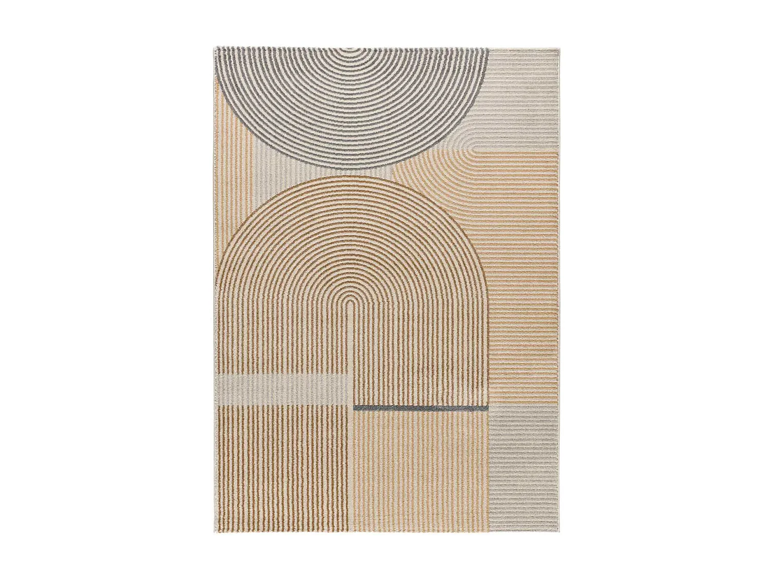 Tapis intérieur - géométrique - beige - 200 x 290 cm - GARDEN