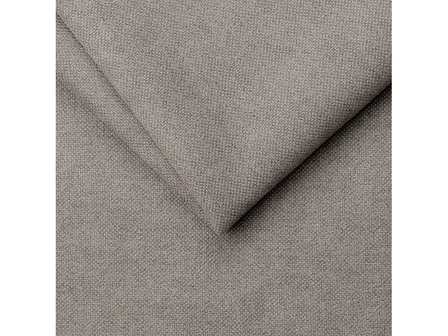 Canapé 5 places en tissu gris clair MYRA