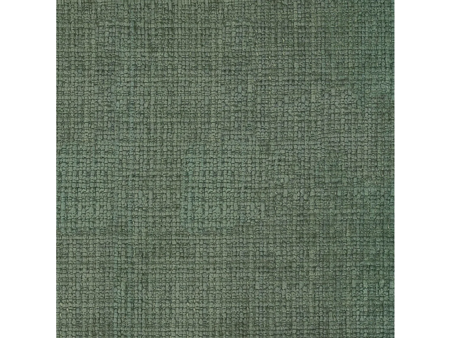 Canapé d'angle droit 5 places velours gaufré vert émeraude MAEL