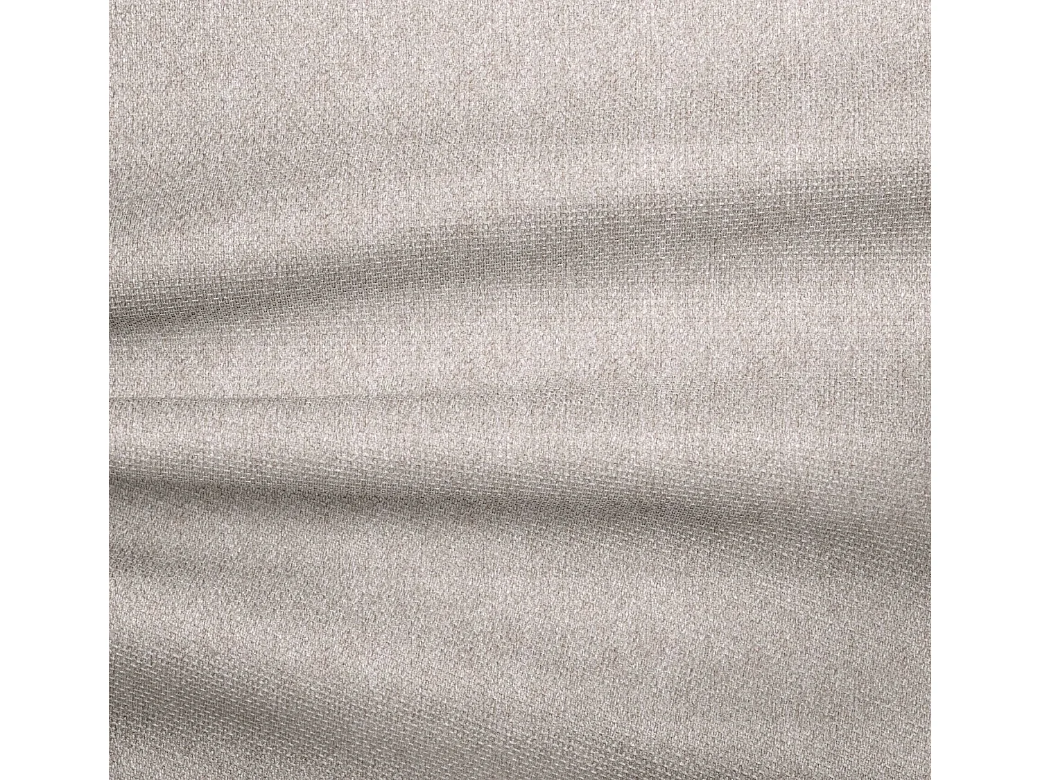 Canapé gauche 5 places tissu tramé beige 310cm MYRA