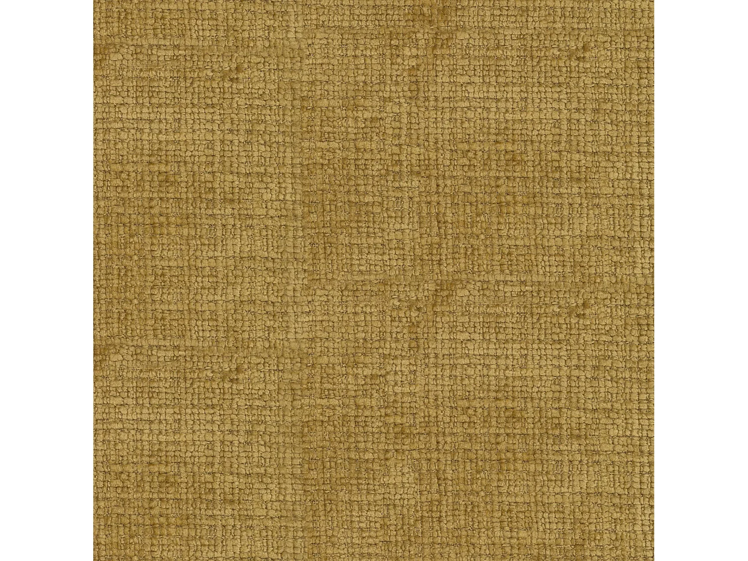 Canapé d'angle gauche 5 places velours gaufré moutarde MAEL