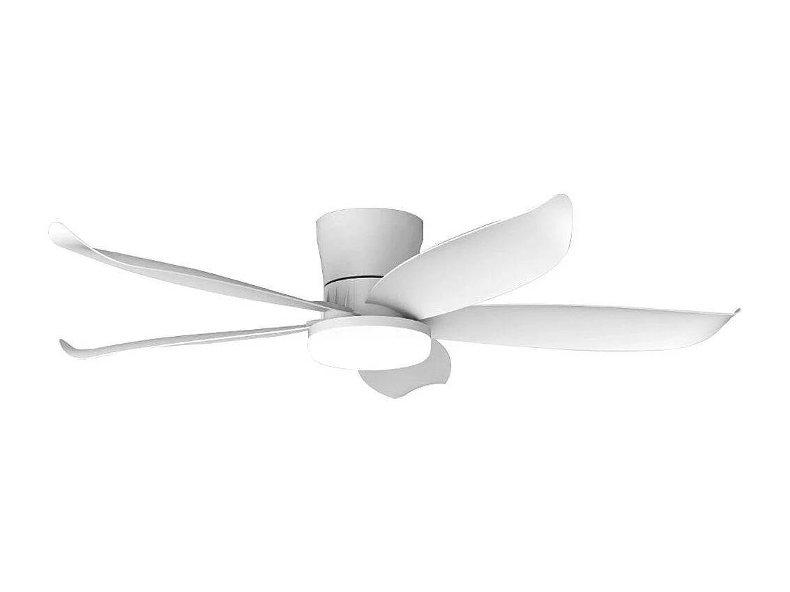 Ventilateur Plafond LED CALYRO D107CM Blanc