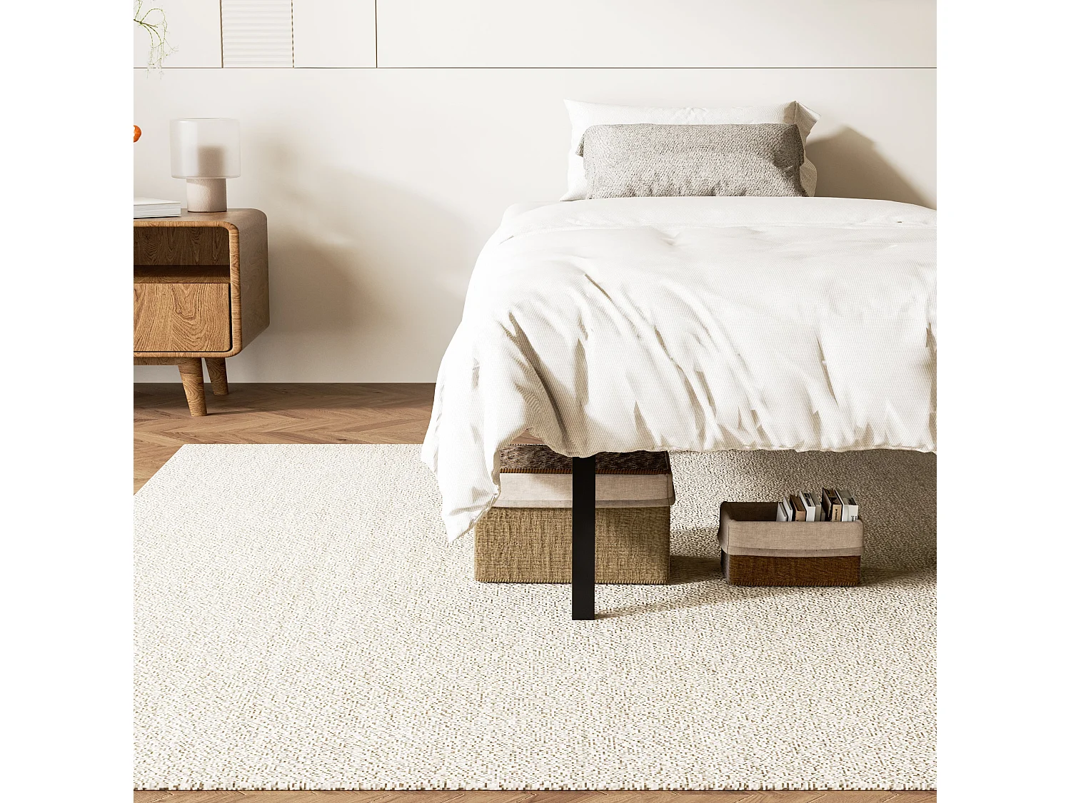 Sommier à lattes renforcé 90 x 190 cm, 1 x 14 rangées, 6 pieds, finition noire