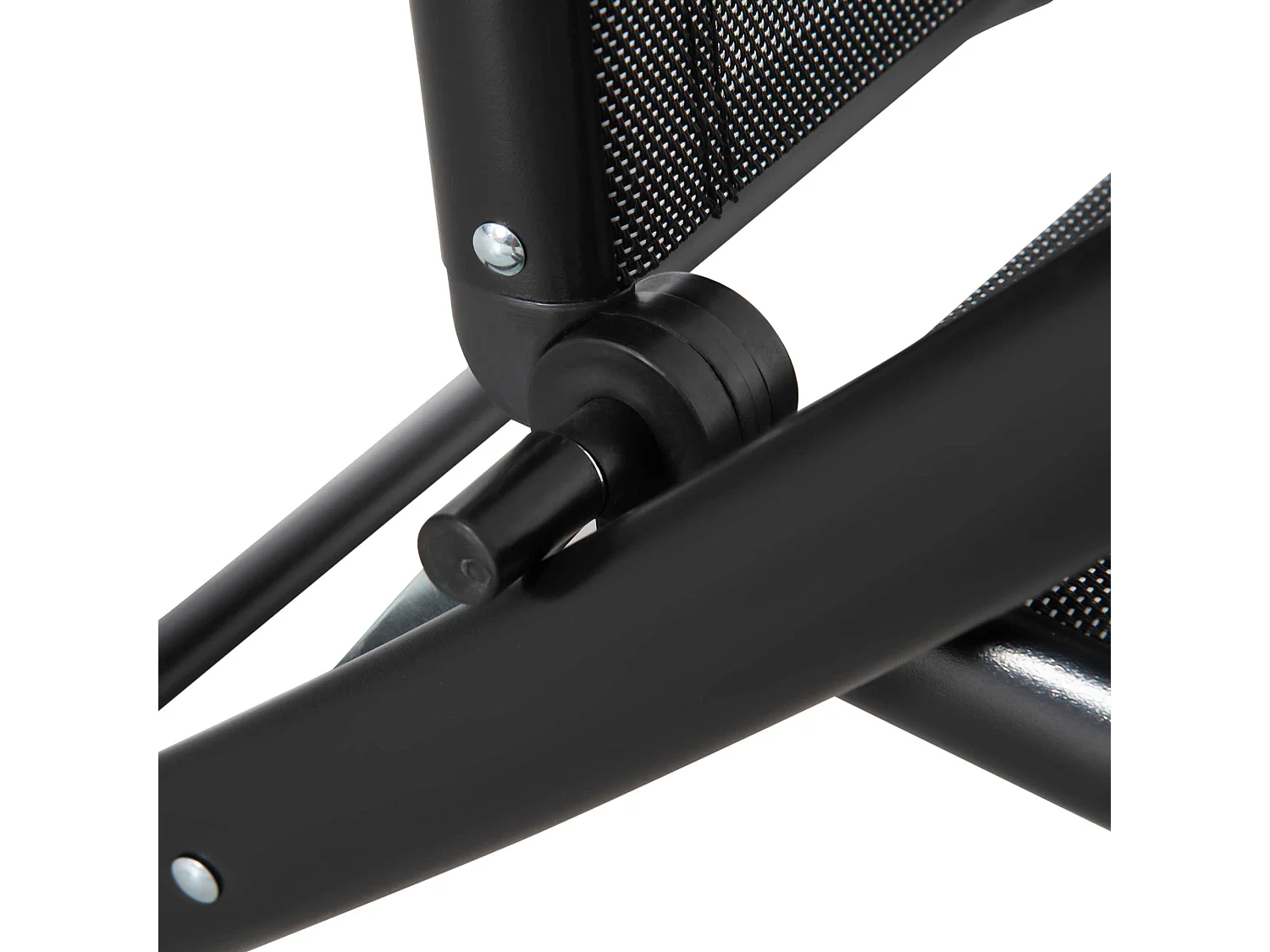 Set 2 sdraio da giardino pieghevoli e schienale regolabile