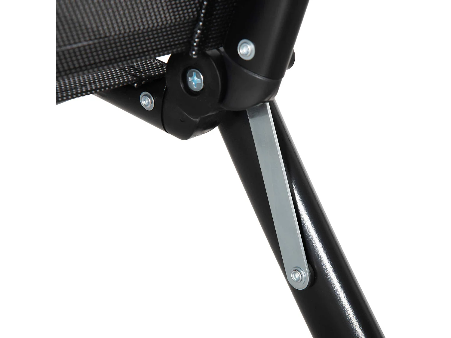 Set 2 sdraio da giardino pieghevoli e schienale regolabile