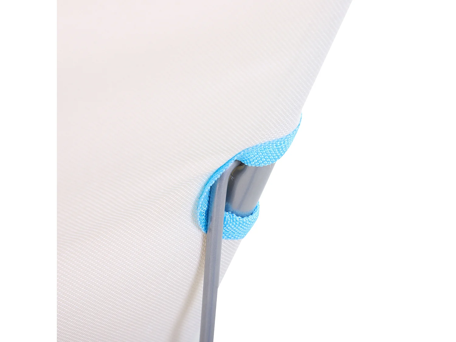 Set 2 lettini sdraio pieghevoli con schienale regolabile beige