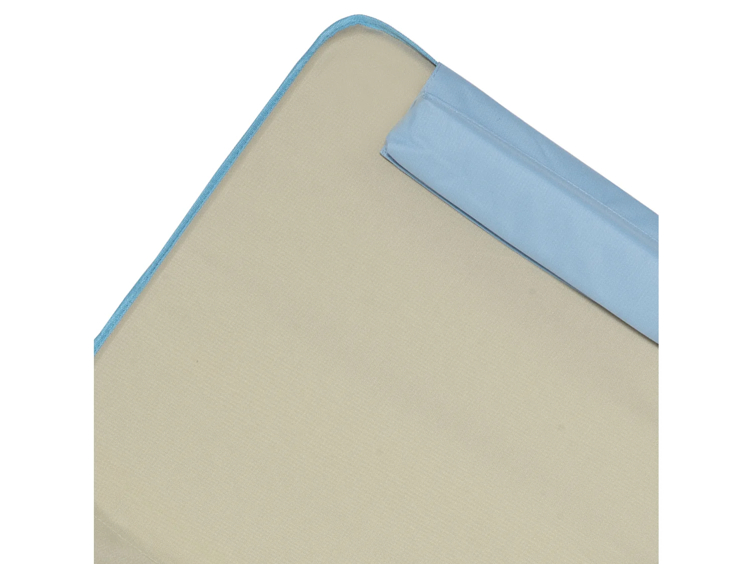 Set 2 sdraio da spiaggia con schienale regolabile poggiatesta beige