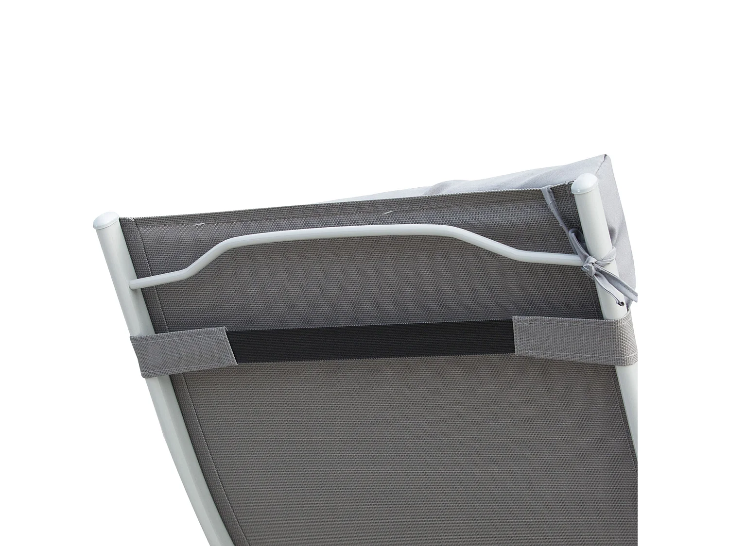 Sdraio da giardino pieghevole con materassino schienale 7 reclinazioni