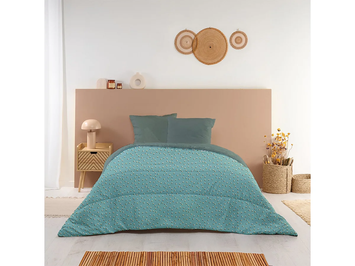 Couette imprimée Dana - Chaude 350g/m2 - 220x240cm
