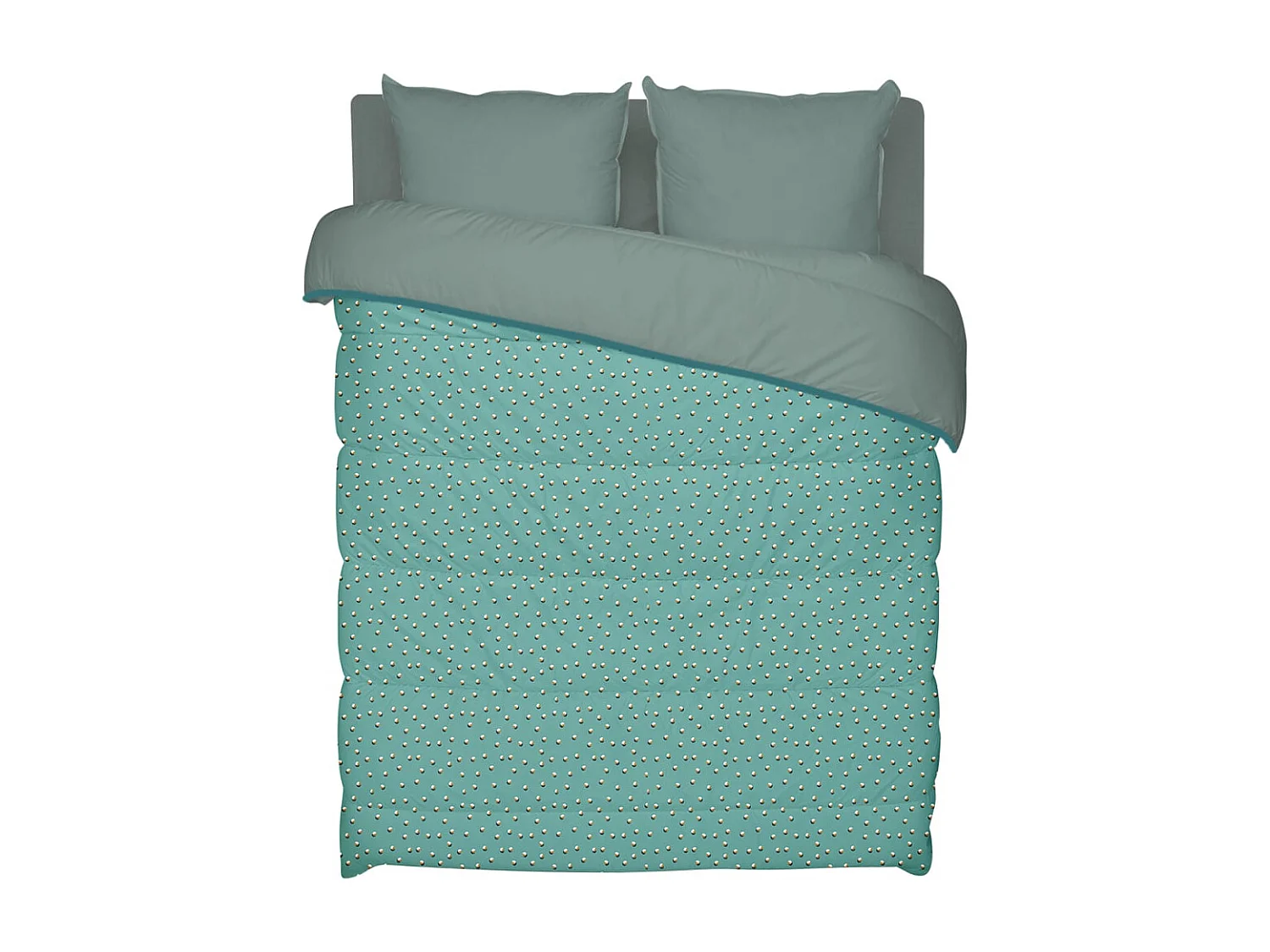 Couette imprimée Dana - Chaude 350g/m2 - 220x240cm