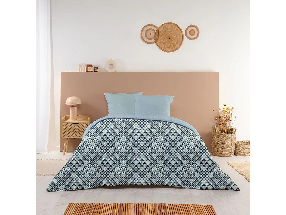 Couette imprimée Melinda - Chaude 350g/m2 - 220x240cm
