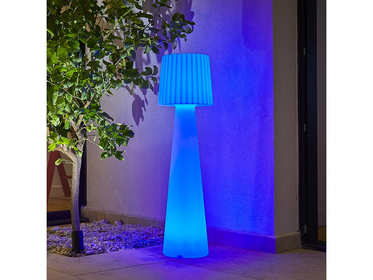 Lampadaire solaire LADY RGB H110cm