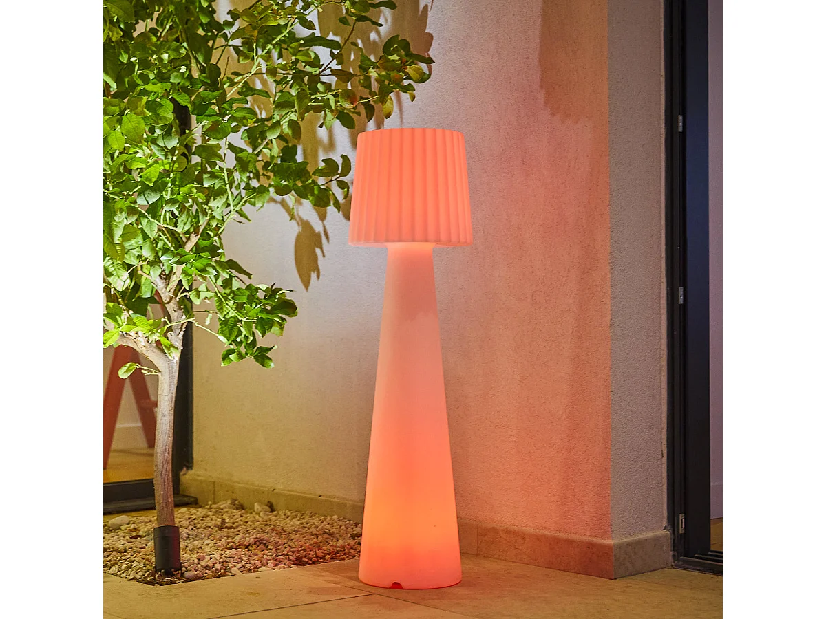 Lampadaire solaire LADY RGB H110cm