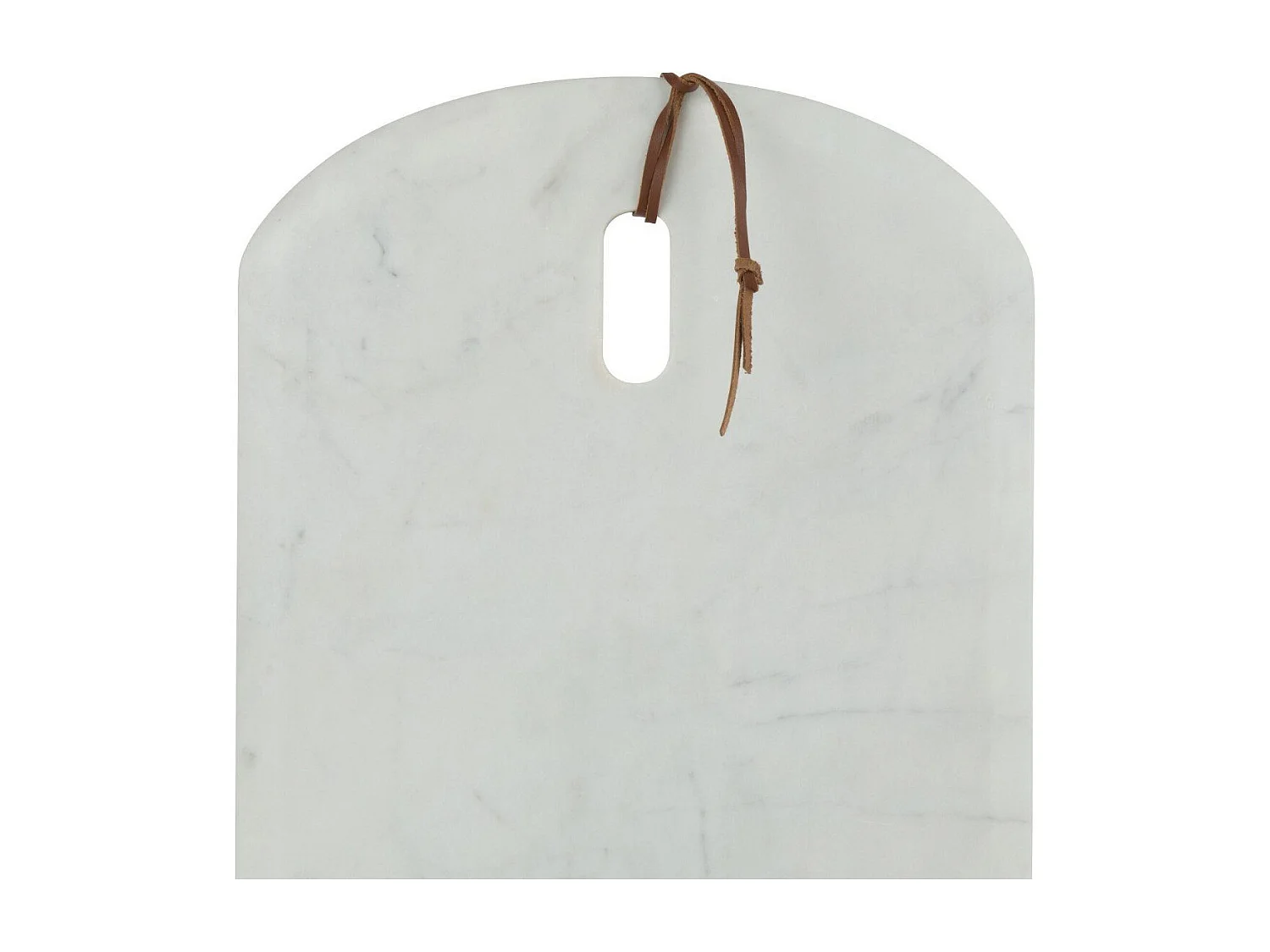 Planche à Découper en Marbre "Puglia" 45cm Blanc