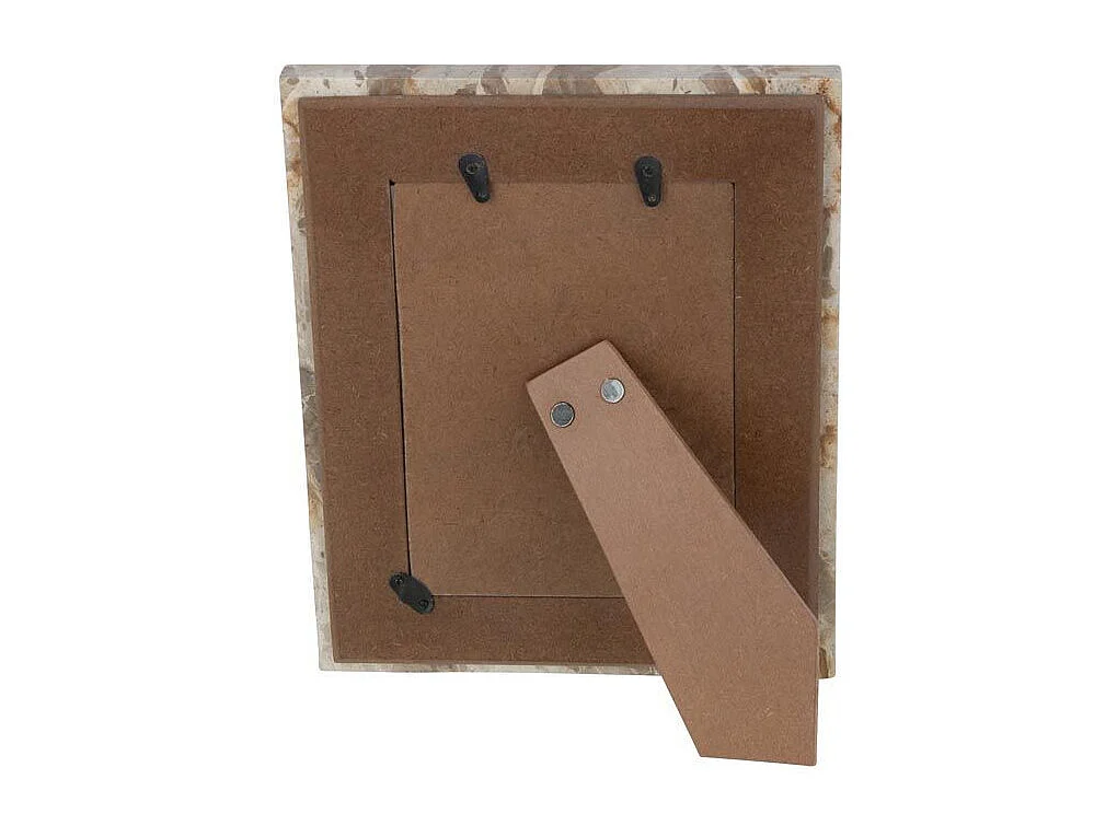 Cadre Photo Déco "Marbre" 13x18cm Beige