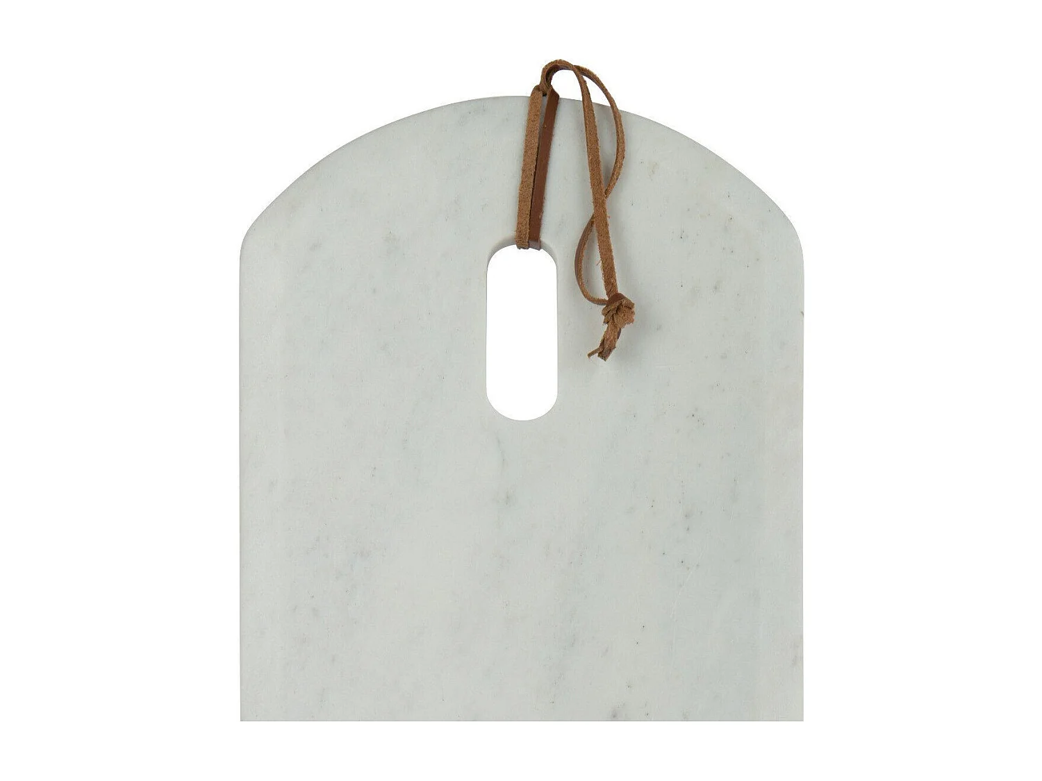 Planche à Découper en Marbre "Puglia" 60cm Blanc