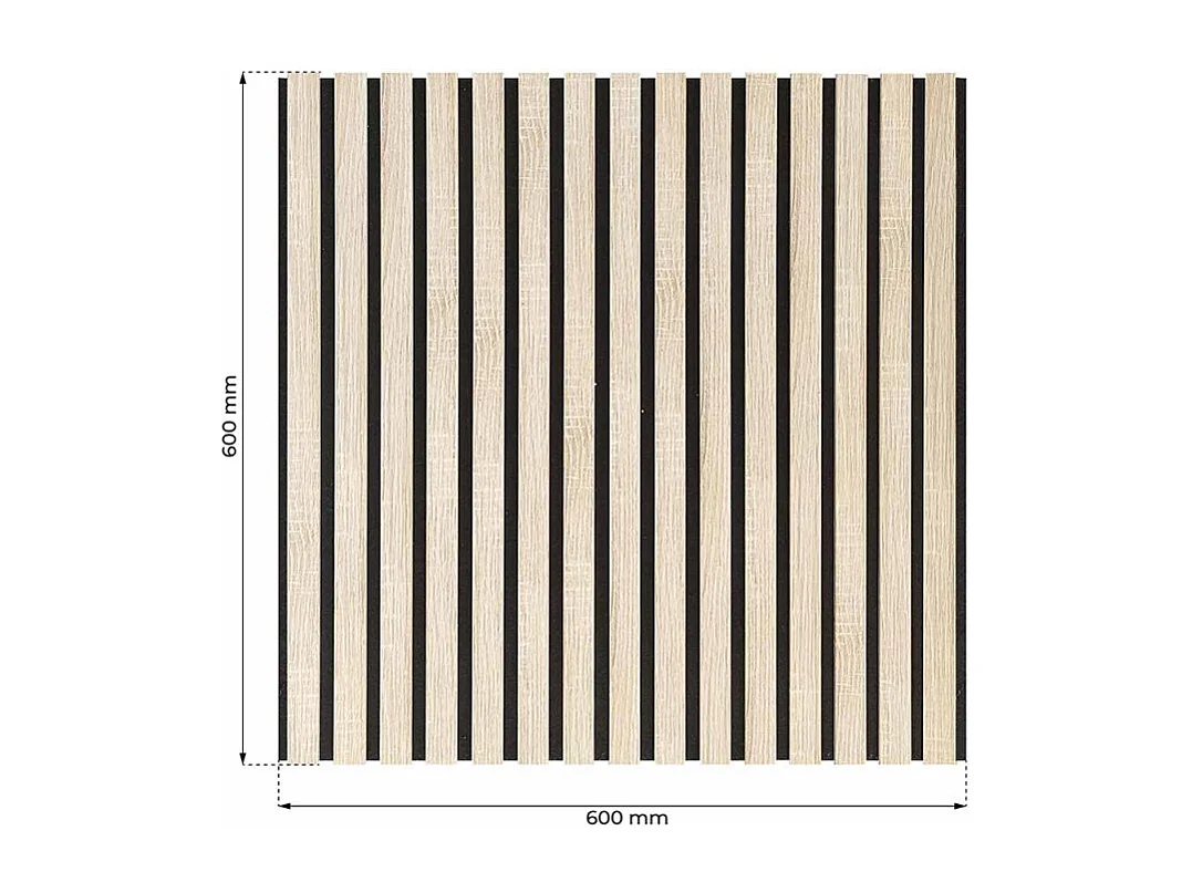 Panneau acoustique scandinave Protocole Home 60 x 60 cm