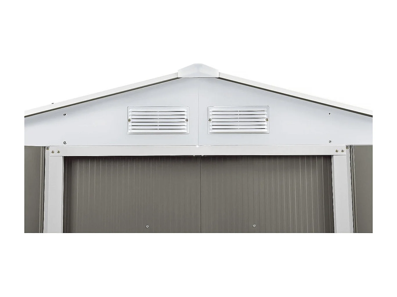 Metallgerätehaus "Dallas"- 2.71 m² mit Solarpanel